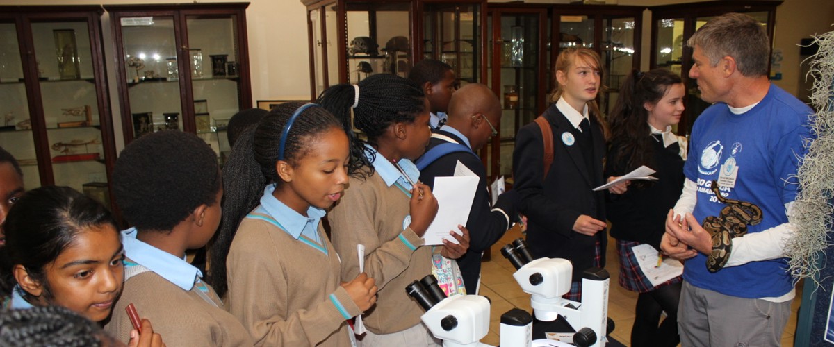 Learners get to view life through microscopes